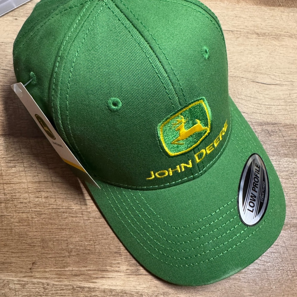 John Deere Green Logo Cap
